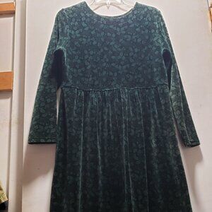 Velvet Velour Babydoll Dress